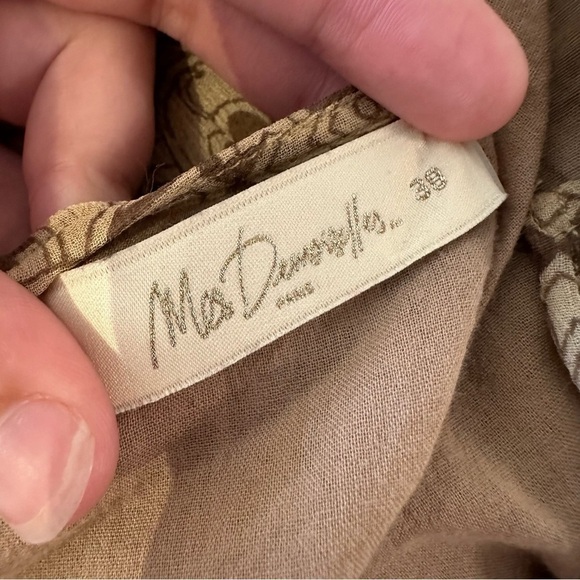 Mes Demoiselles geometric printed chiffon maxi dress - Picture 10 of 10